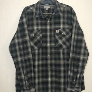 Carhartt Men’s snap up shirt